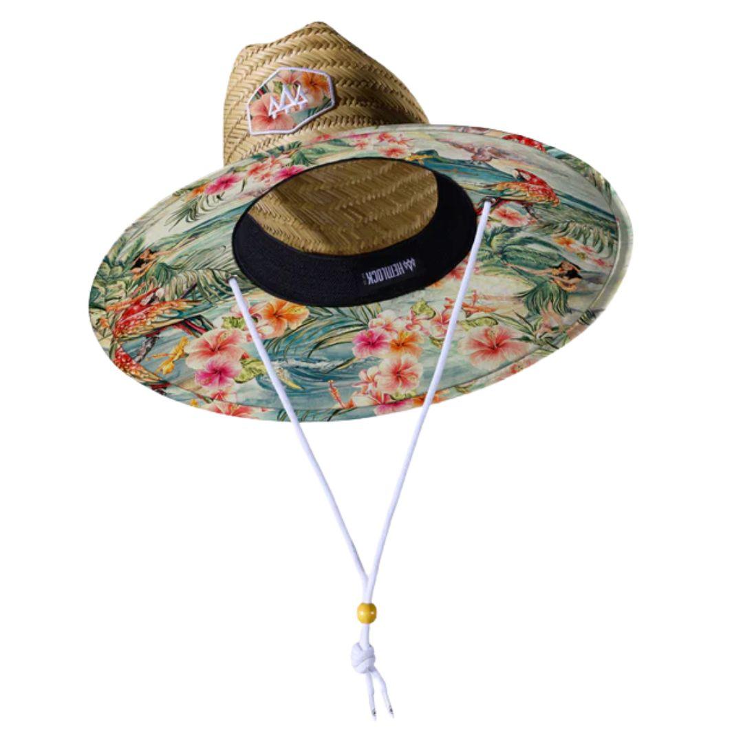 Hemlock Hanalei Hula Signature Lifeguard Straw Hat
